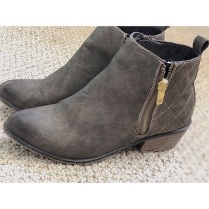 Shoes - Ankle booties with zippers size 6.5 Shoes - Ankle booties with zippers size 6.5